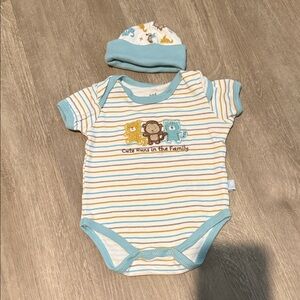 3-6 month onesie